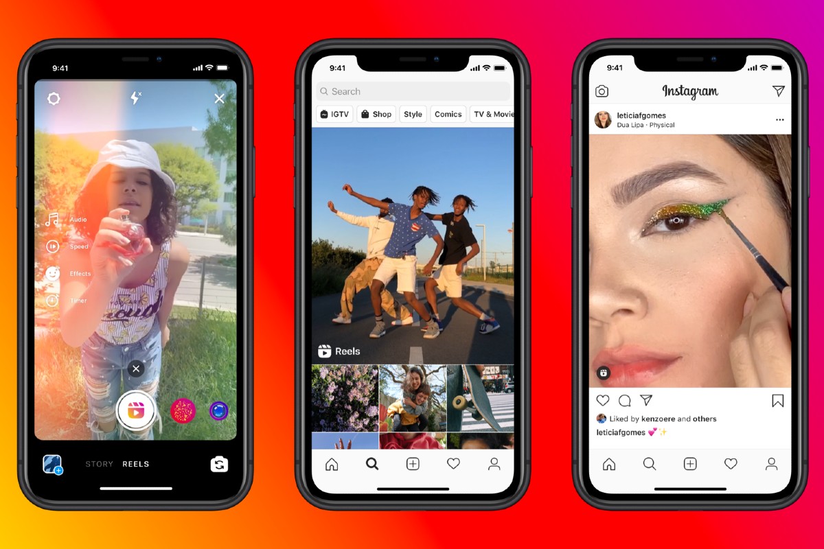 Instagram Reels TikTok Facebook México
