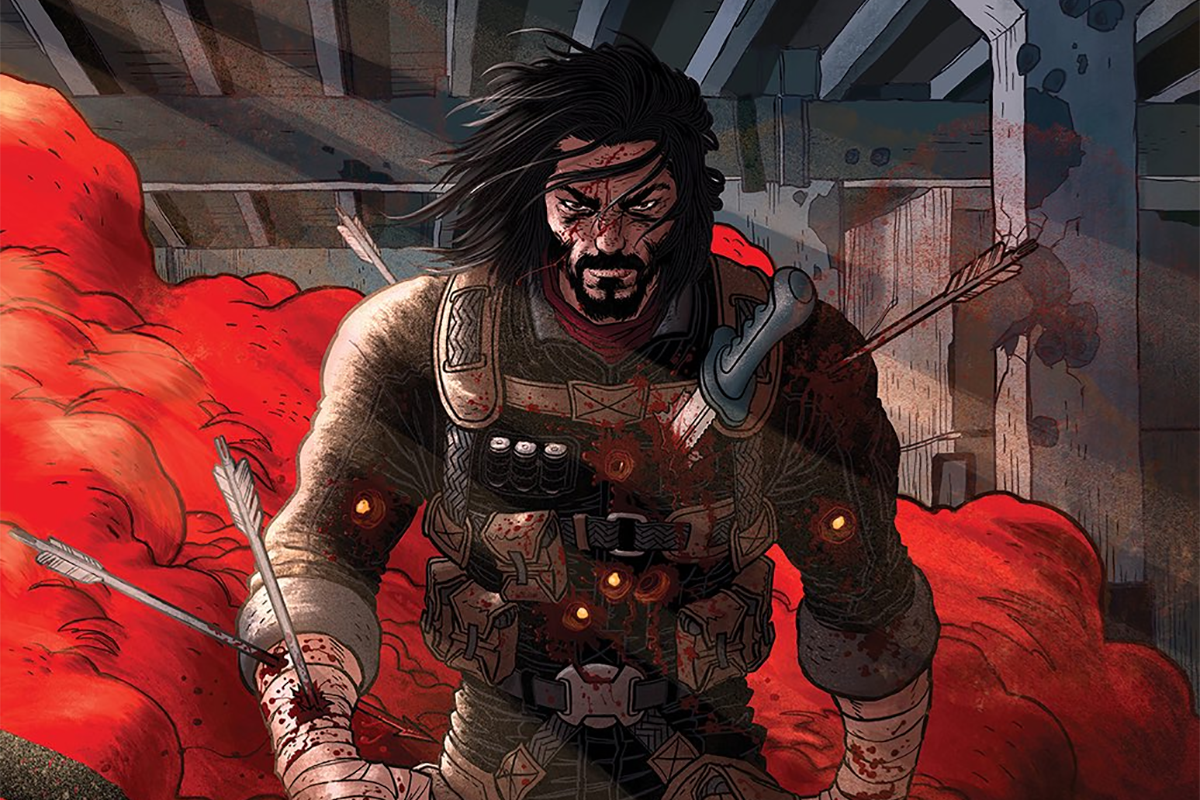 Keanu Reeves comic BRZRKR