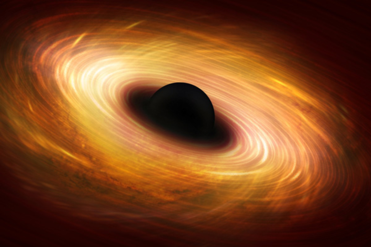 Descubren agujero negro ultramasivo que come un sol al día
