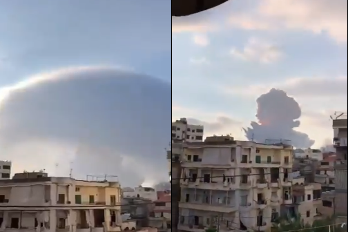 Explosión Libano