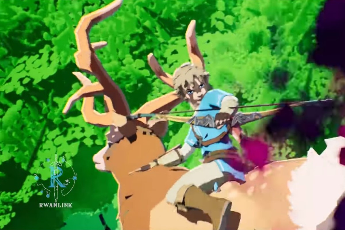 The Legend of Zelda Breath of the Wild Princesa Mononoke Crossover