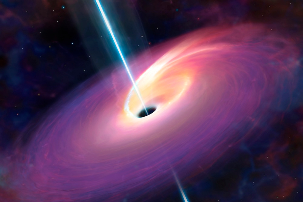 Latido de rayos gamma en agujero negro extraña a científicos