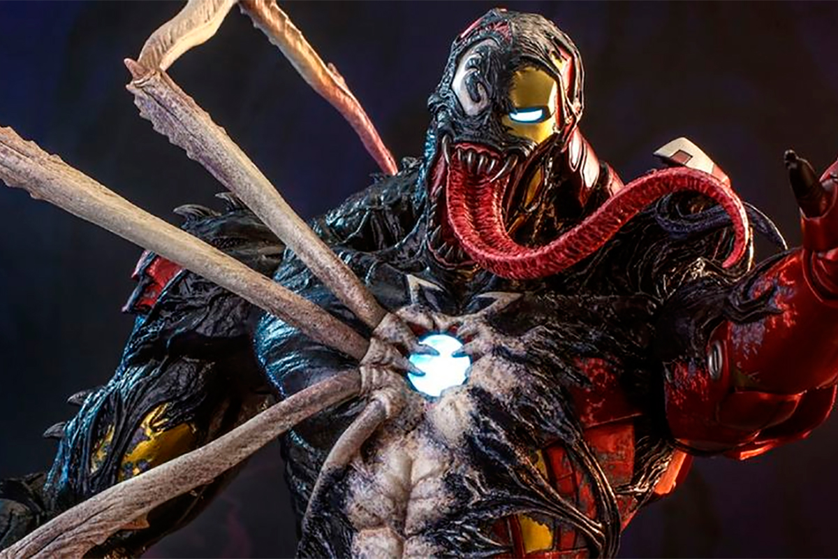 Marvel Spider-Man Maximum Venom Iron Man