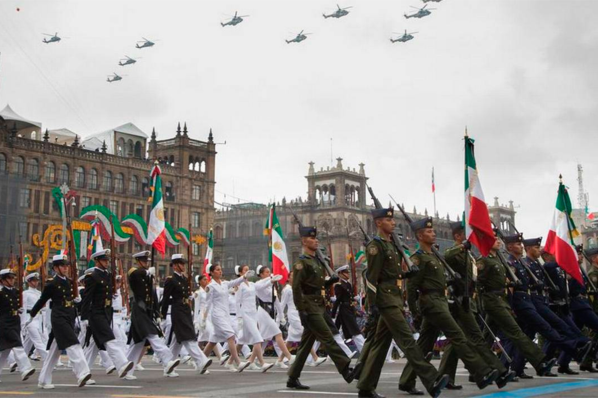desfile militar del 16 de septiembre en México