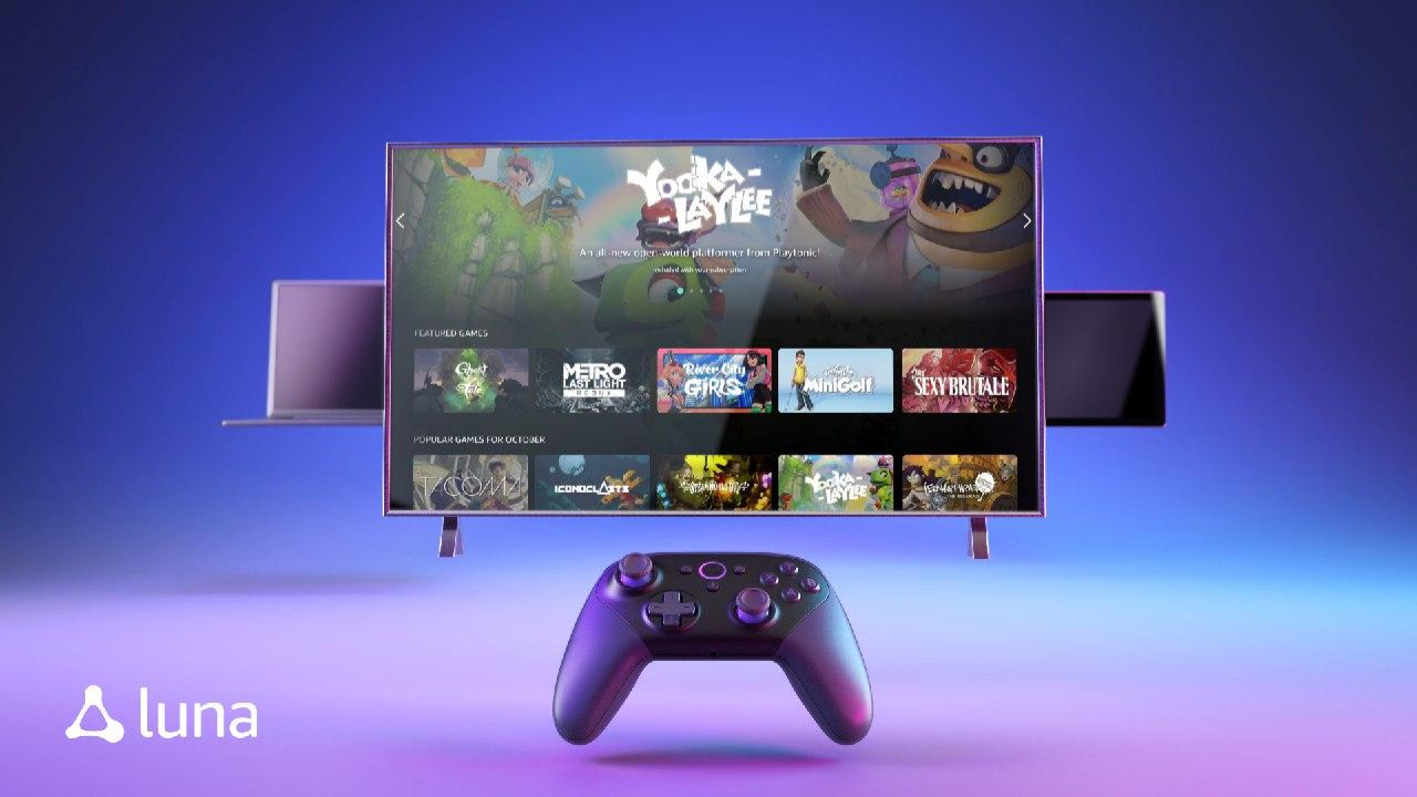 Amazon presenta Luna, su servicio de videojuegos en streaming