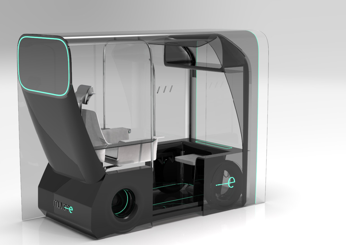 El taxi autónomo que ganó el premio Ford "New Norm Mobility Award"