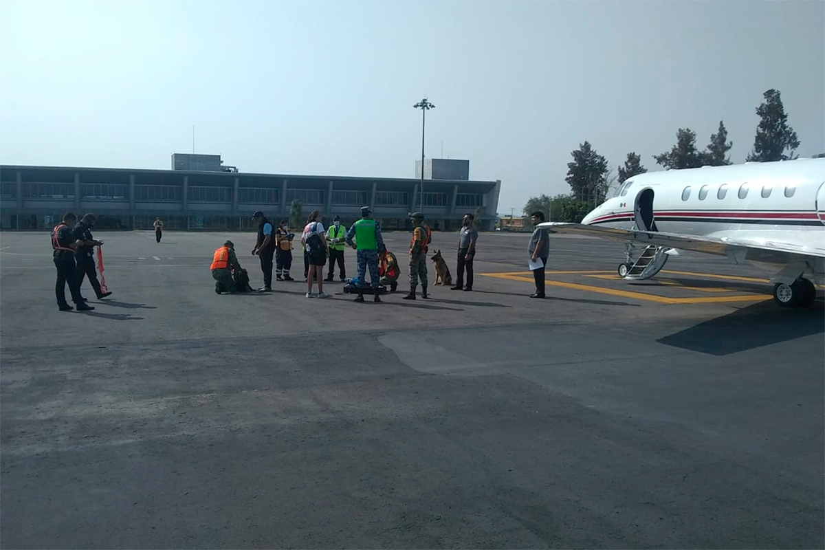 roban avión en Morelos