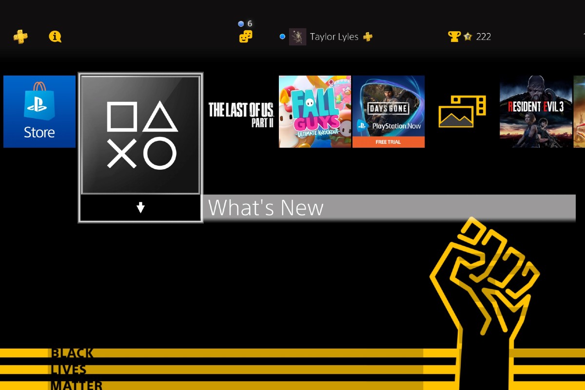 Black Lives Matter PS4