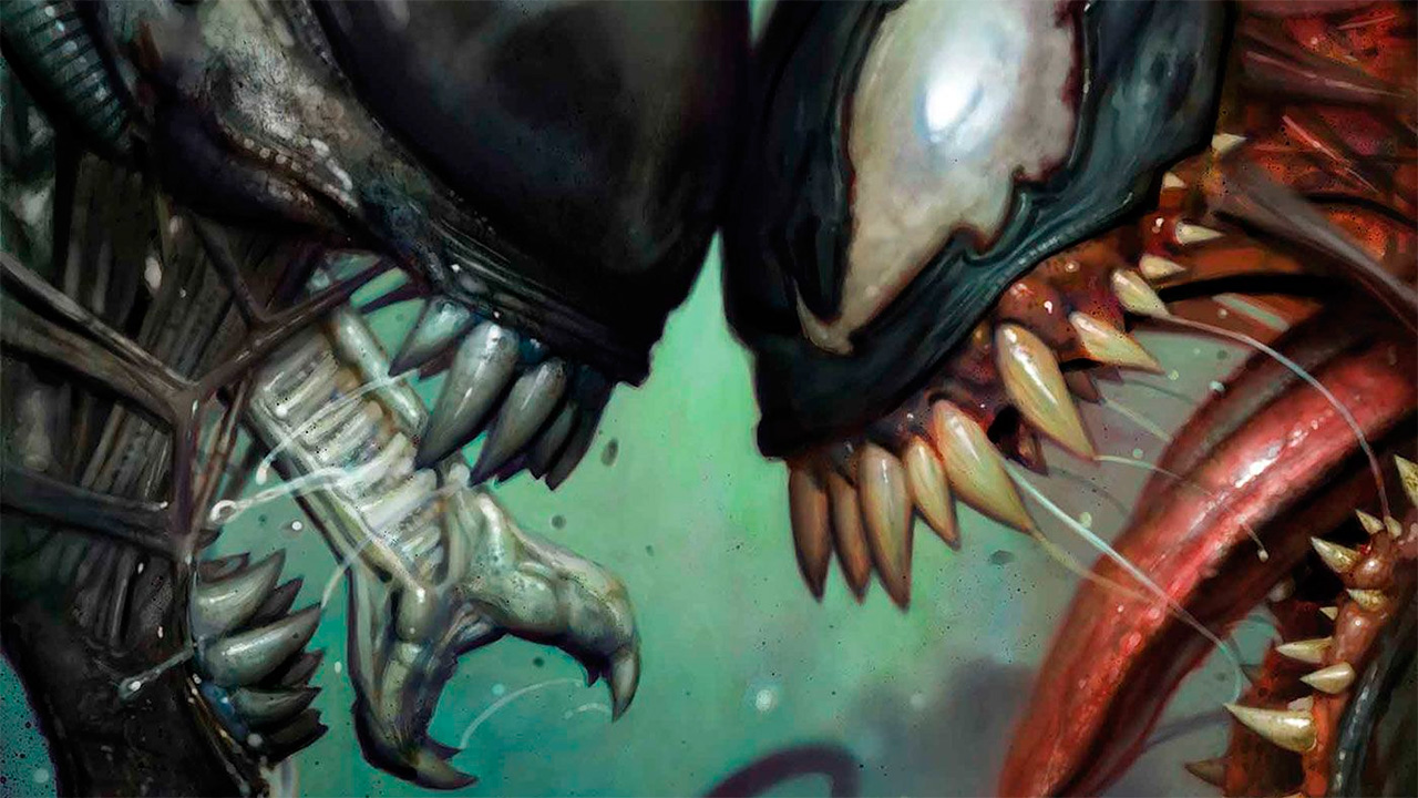 Portada Marvel vs Aliens