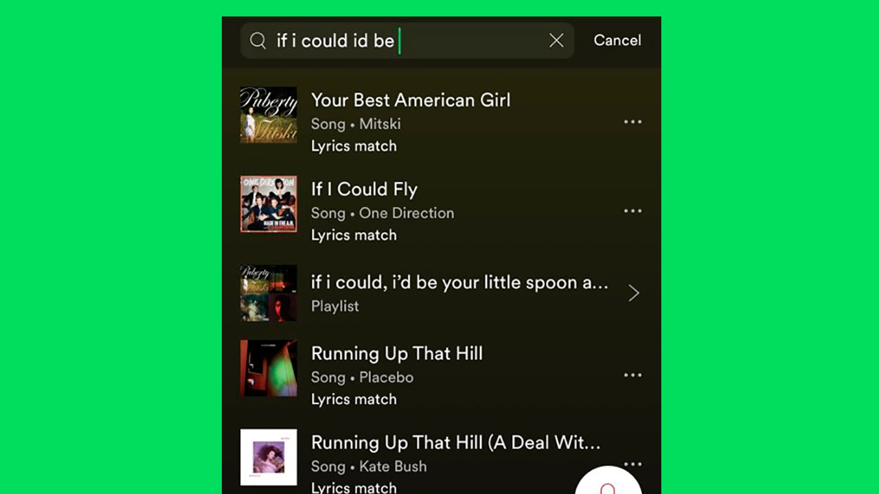 Spotify letra de canciones Spotify ya te deja buscar canciones por su letra