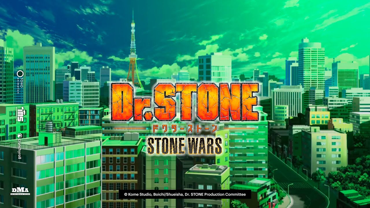 Aquí puedes ver el promo de Dr. Stone y las Guerras de Piedra 17 Dr. Stone Guerras de Piedra