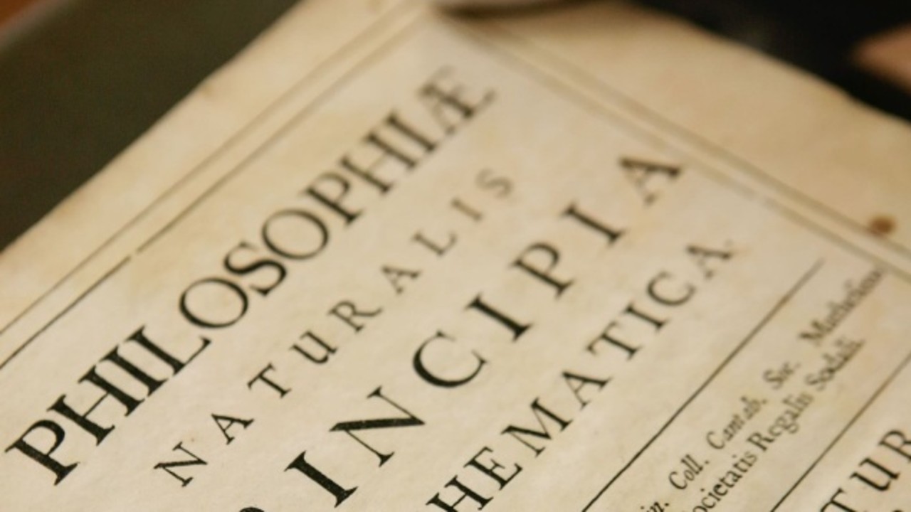 Descubren copias originales de Principia