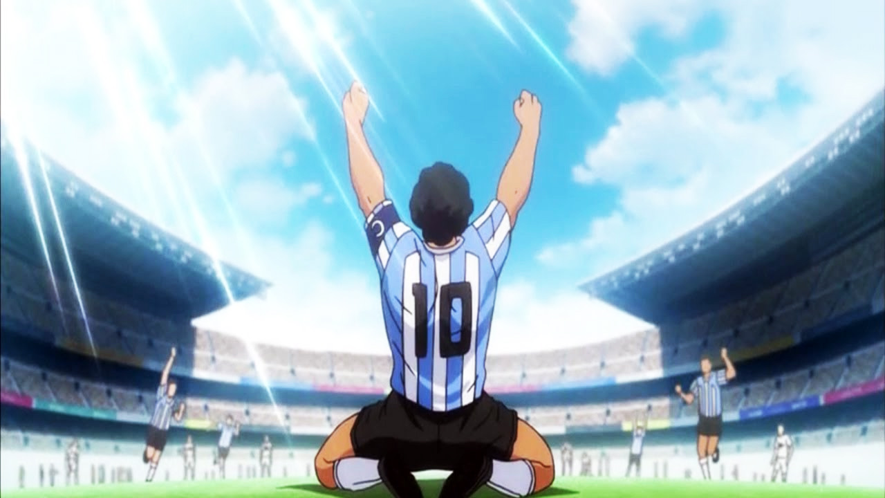 Diego Armando MAradona en el Anime