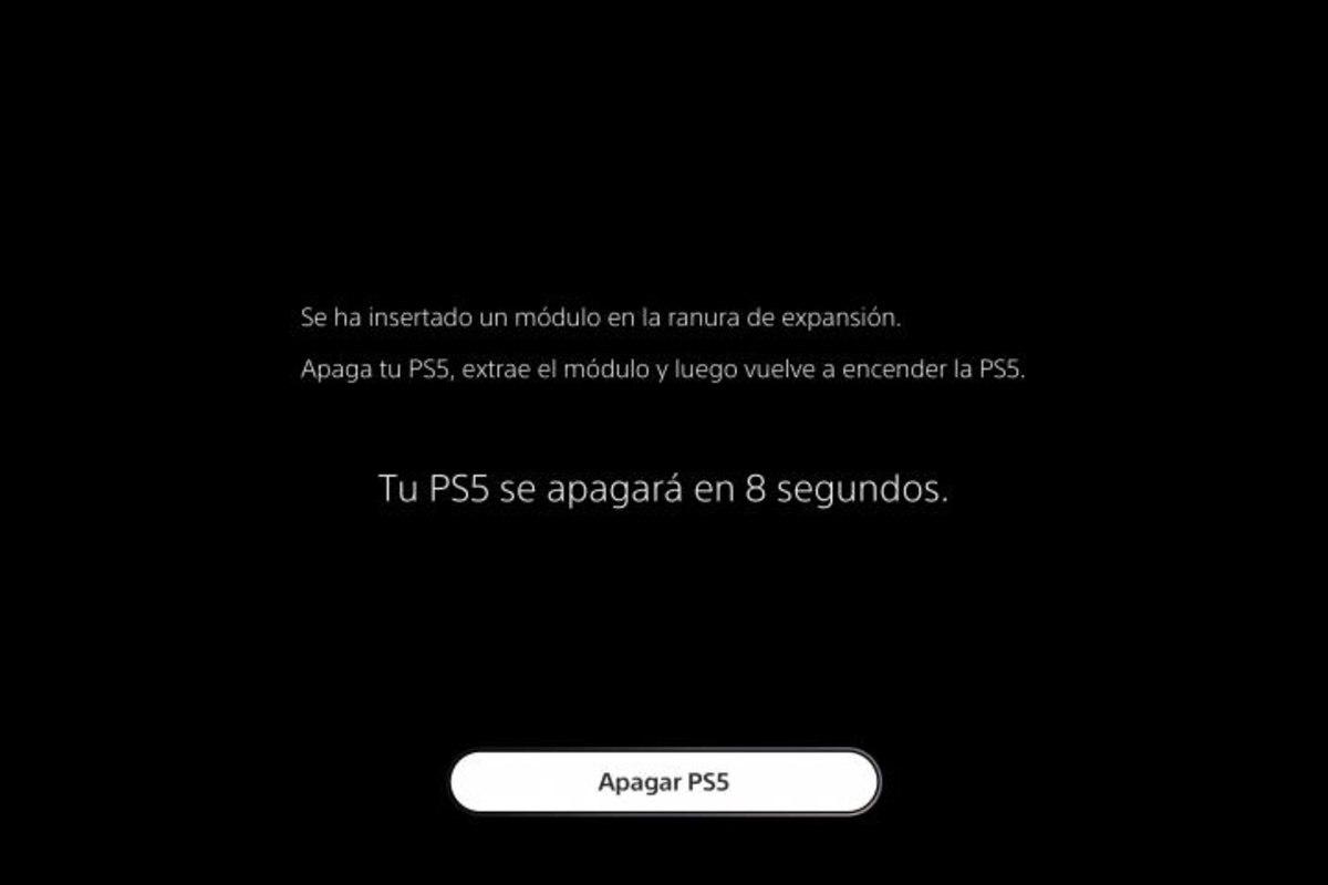 PS5: Esto es lo que pasa si intentas expandir la memoria interna de tu consola