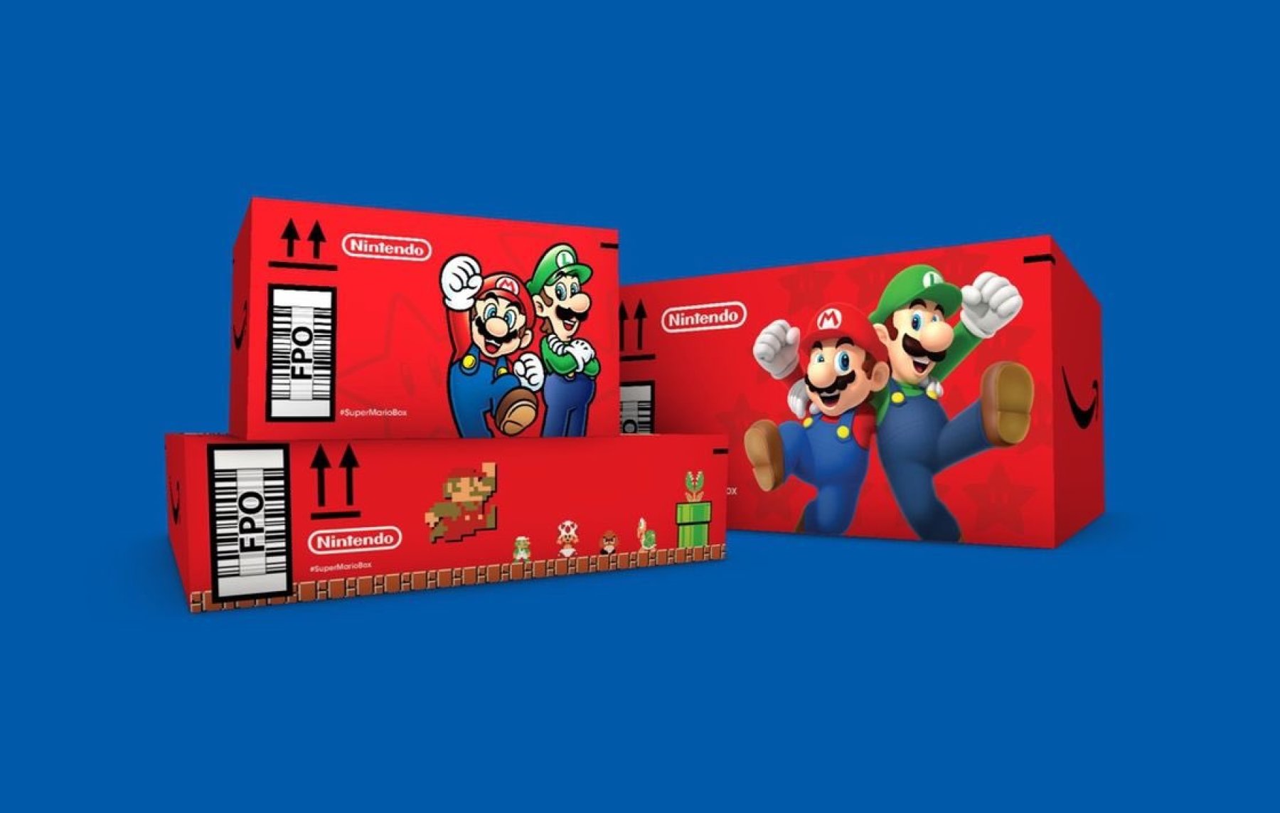 Tus pedidos de Amazon EU podrían llegar en cajas de Super Mario edición limitada 18 Tus pedidos de Amazon EU podrían llegar en cajas de Super Mario edición limitada