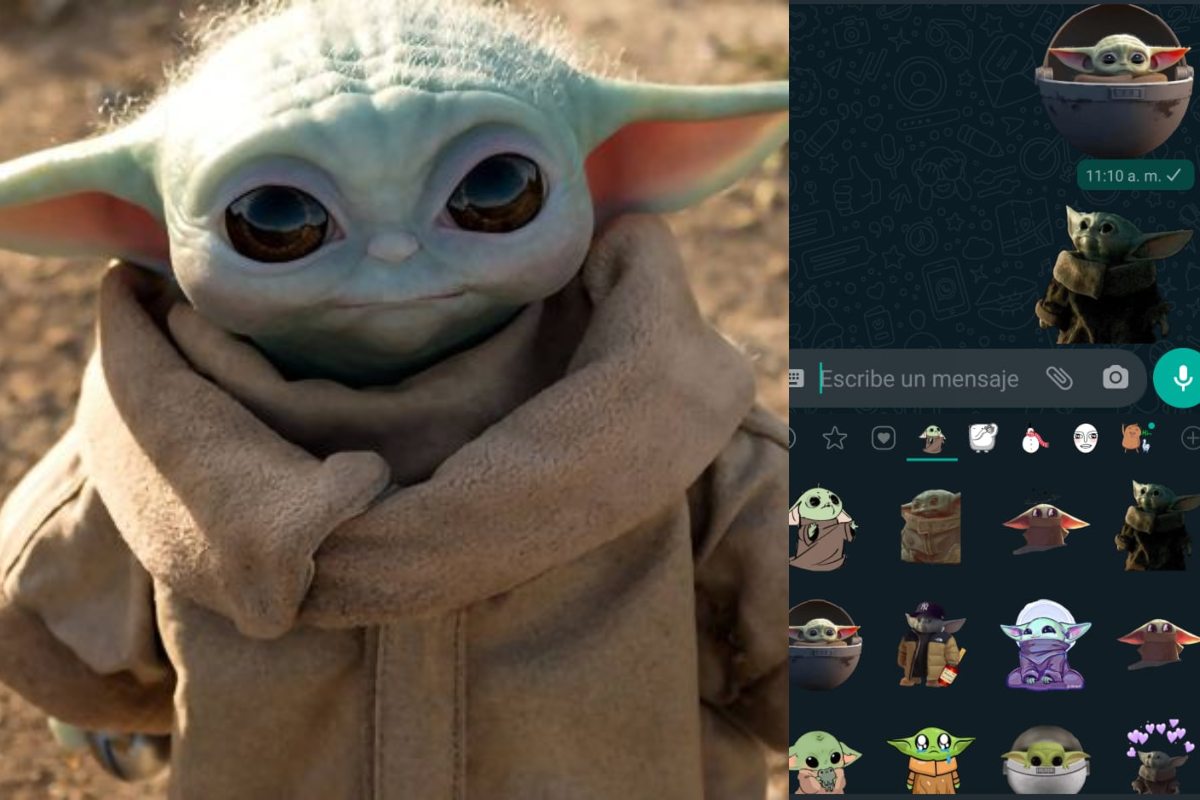 Baby Yoda Stickers WhatsApp