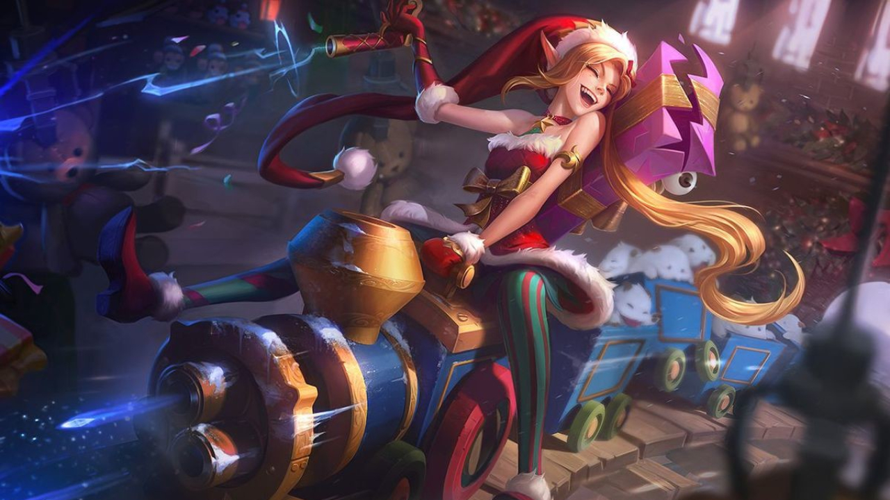 League Of Legends Navidad Dibujo 219 jinx lol navidad