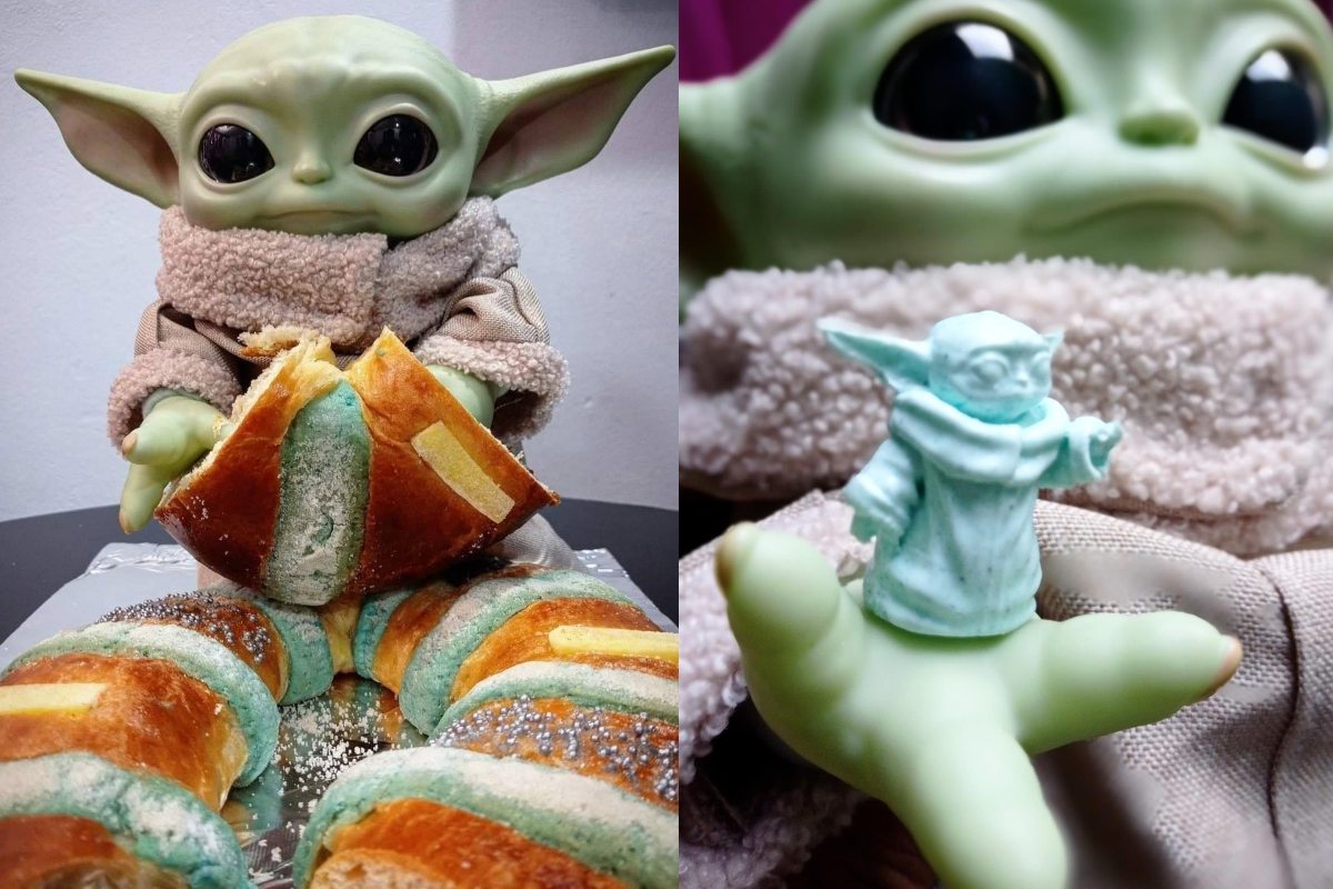 ¡Llegó la Rosca de Reyes de Baby Yoda! 3 deliciosos lugares para comprarla 22 dónde comprar la rosca de reyes de baby yoda
