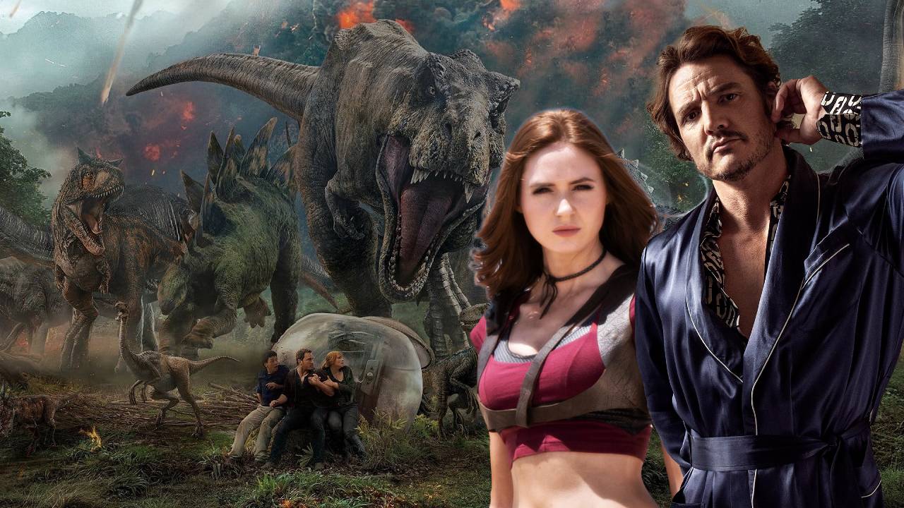 Jurassic World Pedro Pascal Karen Gillan