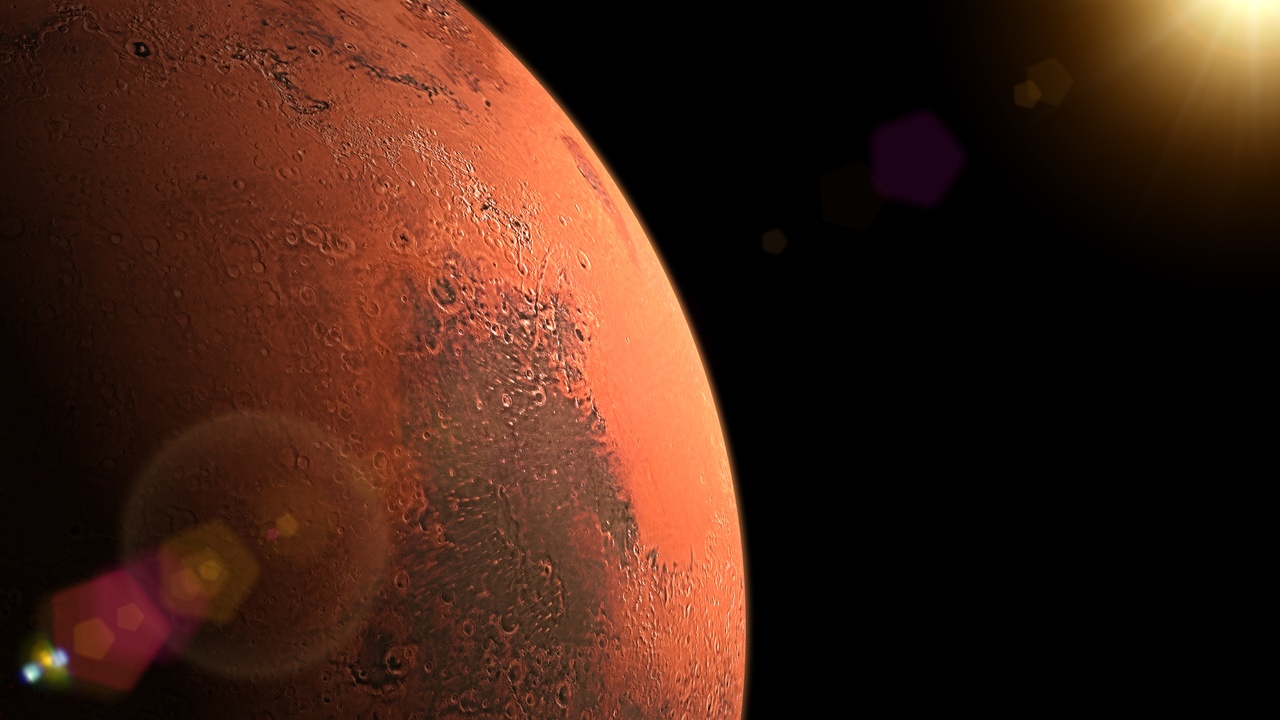 Tianwen-1 de China captó los cráteres de Marte