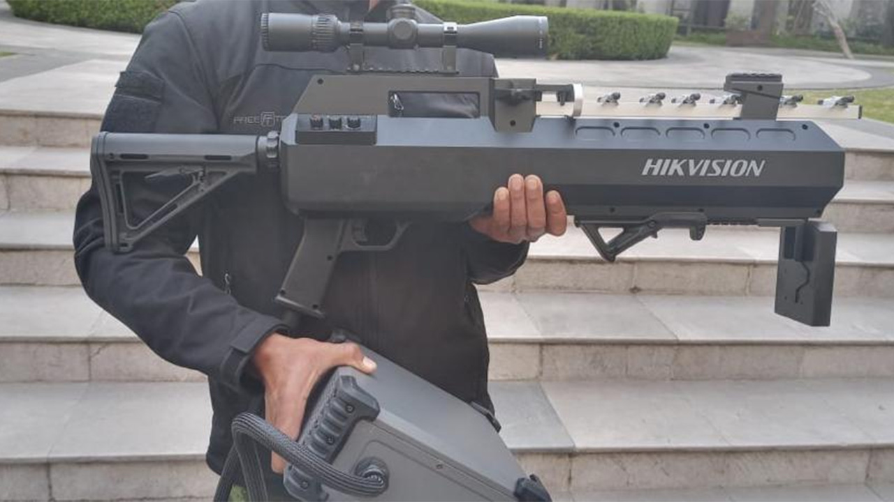 inhibidor de drones Hikvision 8M Gobierno Federal