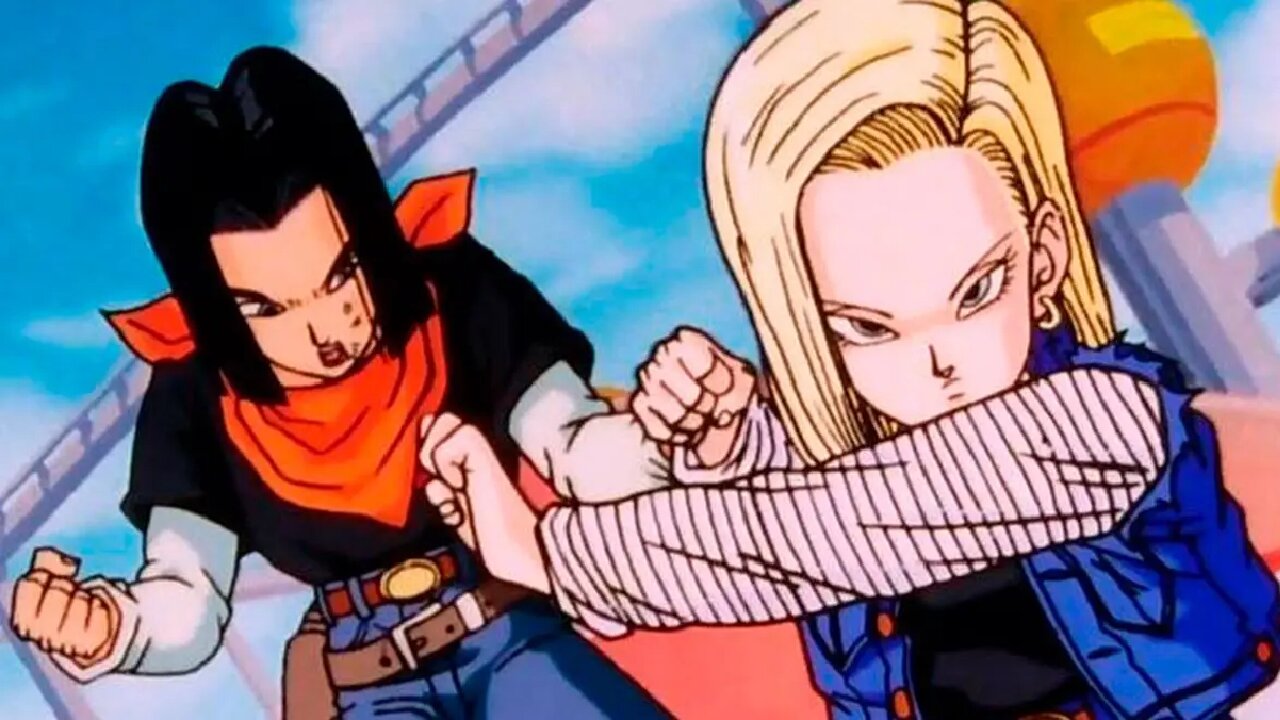 androides 17 y 18 dragon ball