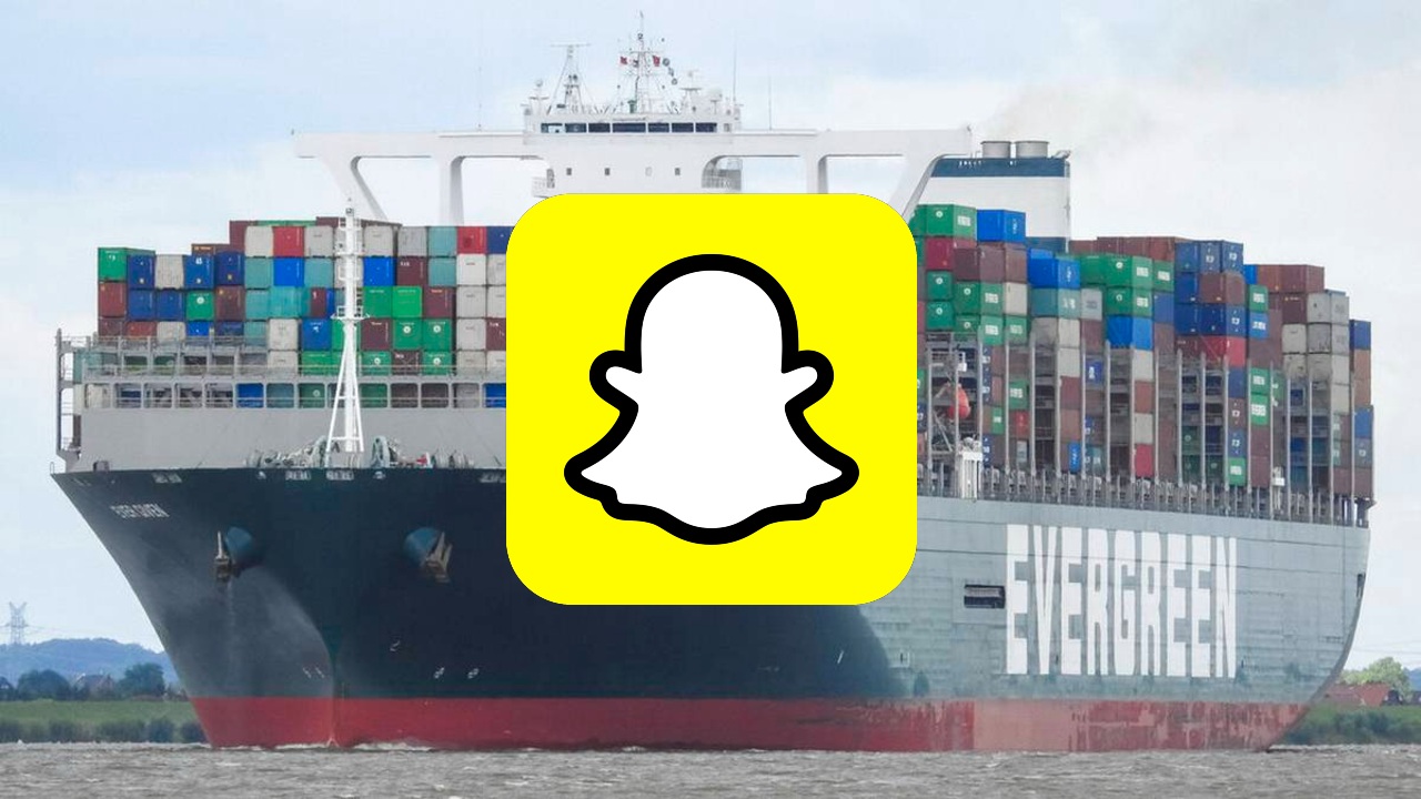 Snapchat: Cómo colocar el Ever Given donde quieras con este lente 12 Snapchat cómo colocar Ever Given aplicación PC Mac