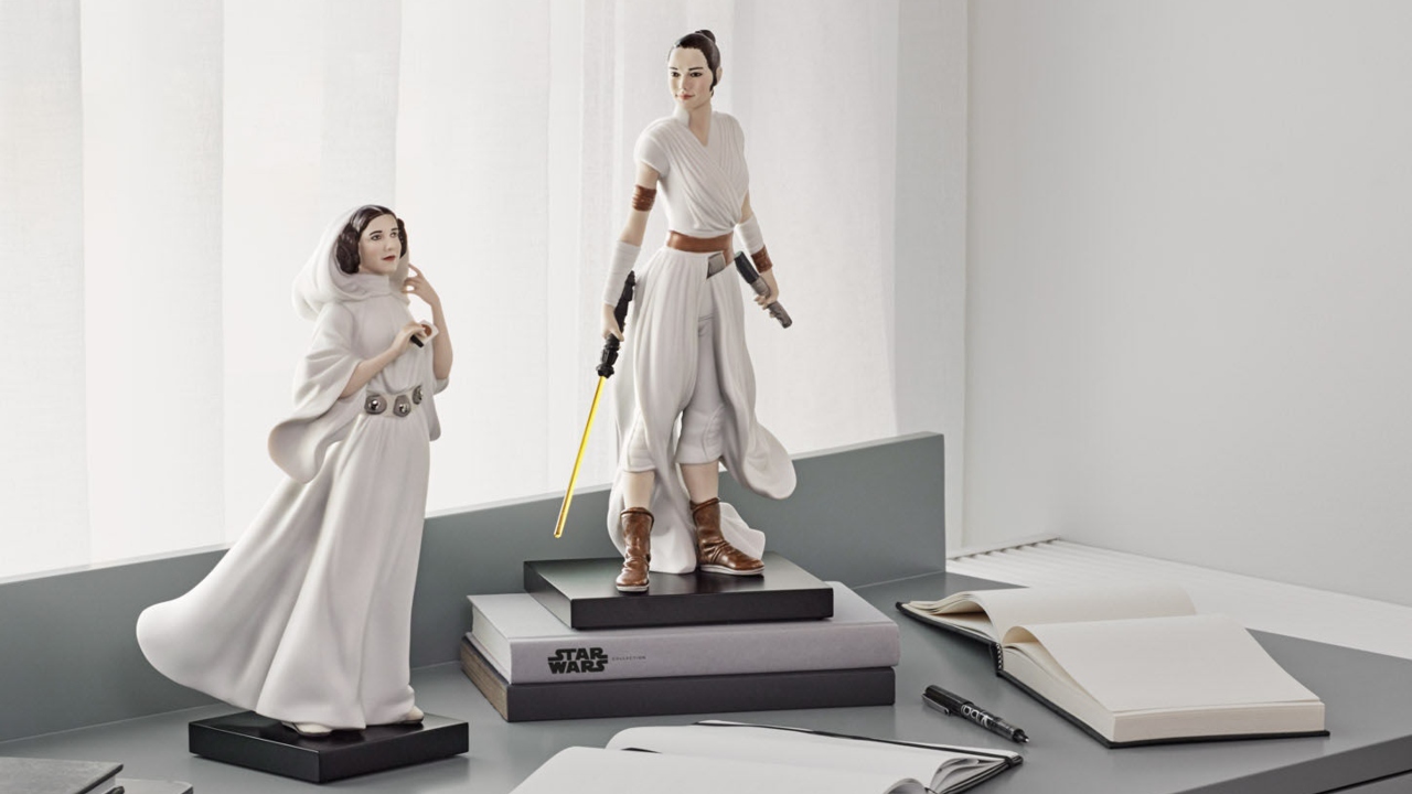 Star Wars colección figuras porcelana edición limitada