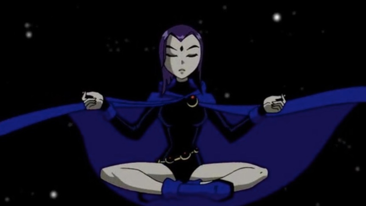 raven teen titans cartoon network dc comics