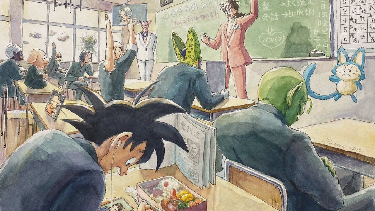 dragon ball escuela goku estudió méxico