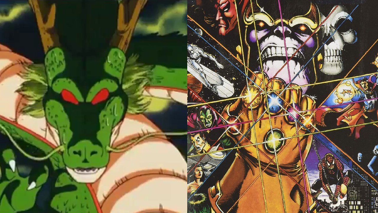 dragon ball marvel esferas del dragon gemas del infinito