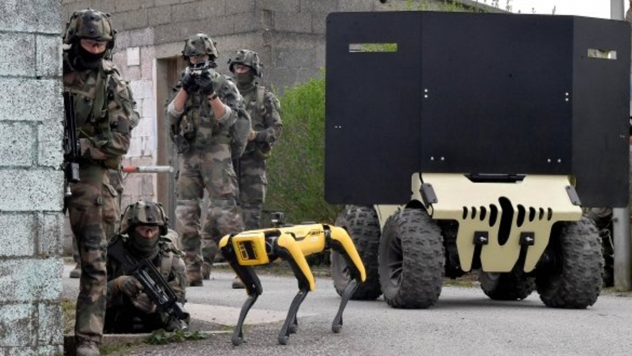Boston Dynamics mandó a su perro a misiones del ejército francés.