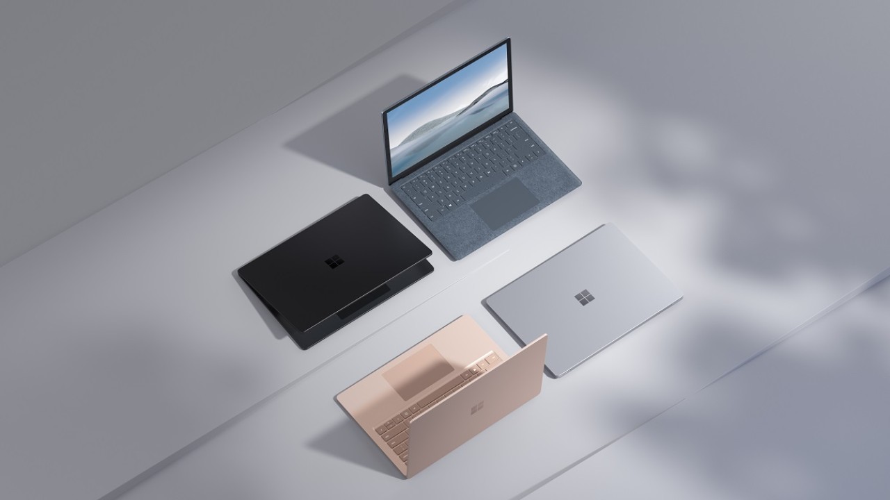 surface laptop 4 microsoft amd intel
