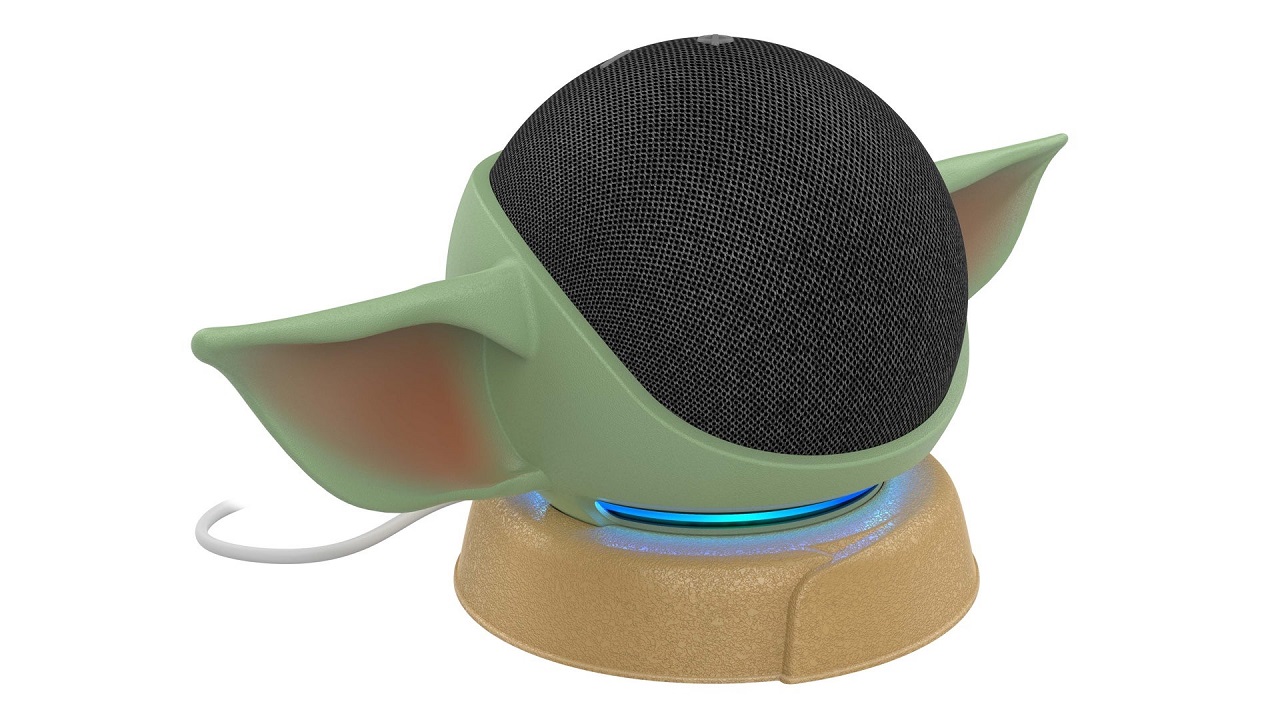 Star Wars Amazon Echo Dot Baby Yoda Soporte Amazon