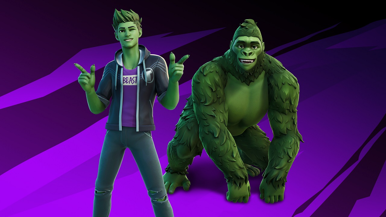Fortnite Temporada 6 Capítulo 2 DC Comics Teen Titans Beast Boy