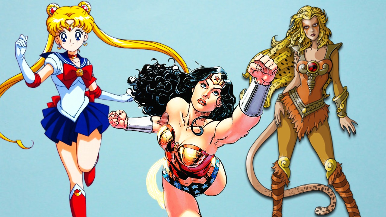 Fanart reúne a Sailor Moon, Wonder Woman y otras icónicas superheroínas