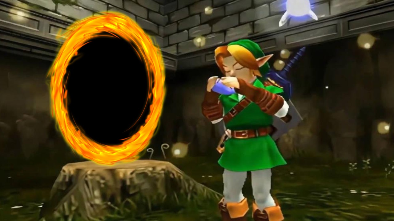 The Legend of Zelda tenía portales en la versión original