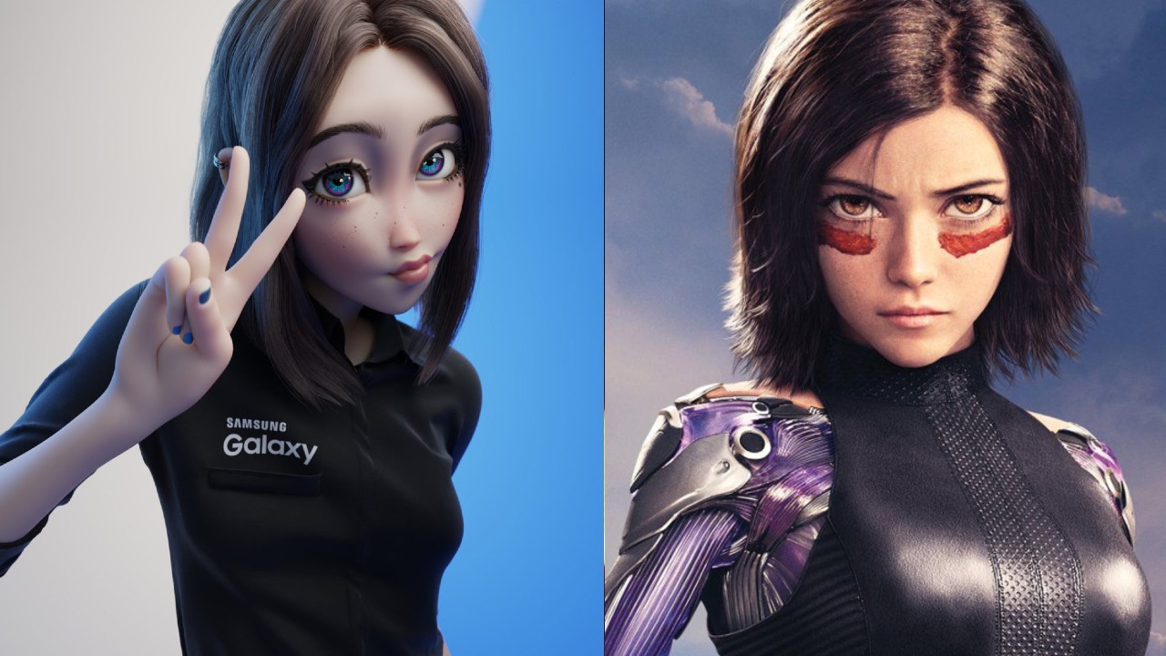 Sam, la waifu de Samsung, se convierte en Gally de Alita: Battle Angel en un increíble fanart 16 waifu de samsung alita sam battle angel fanart anime