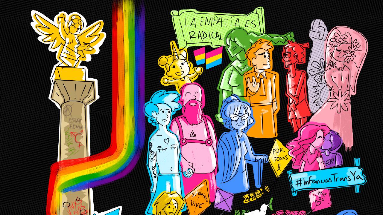 cartel marcha lgbt 2021