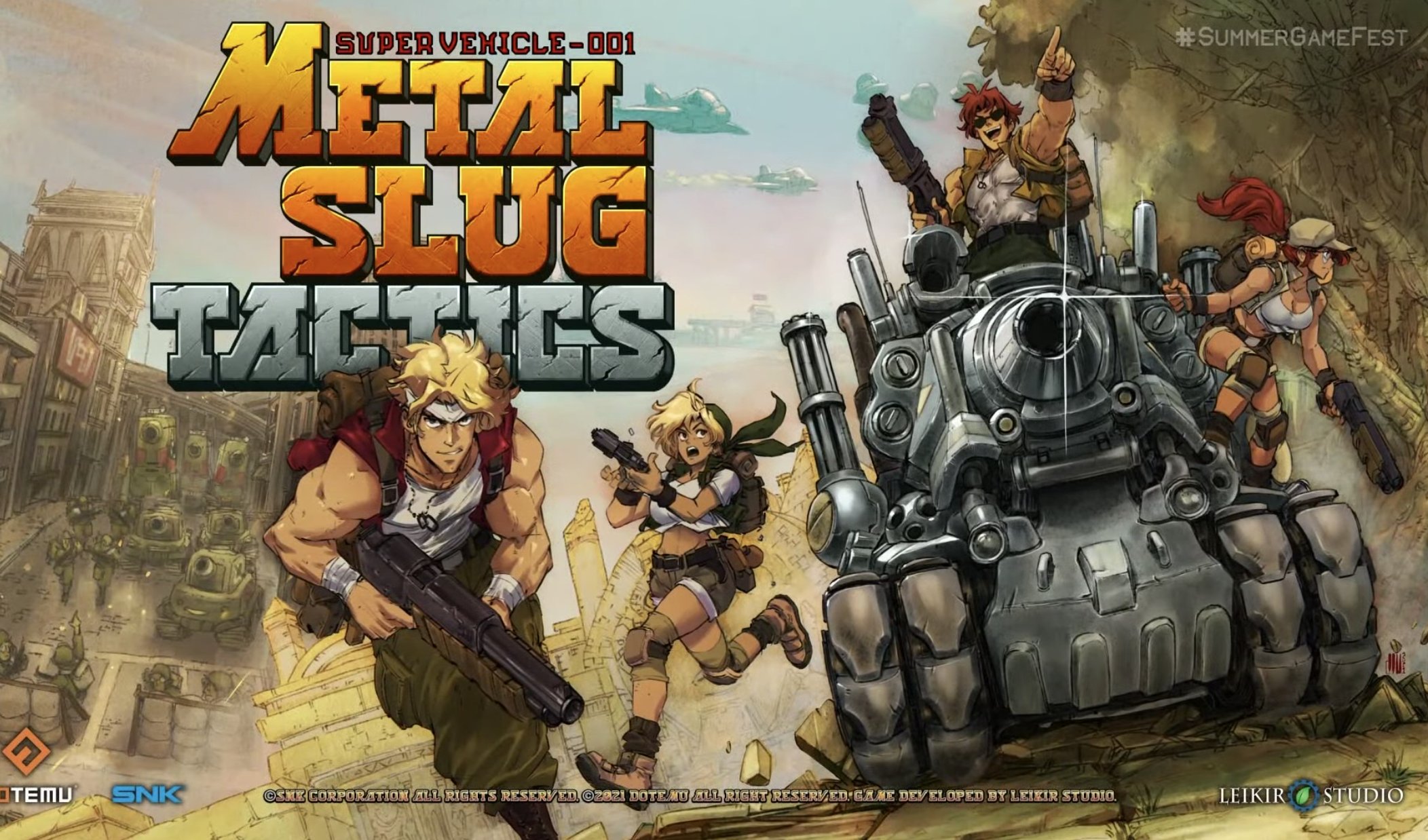 metal slug tactics videojuego estrategia
