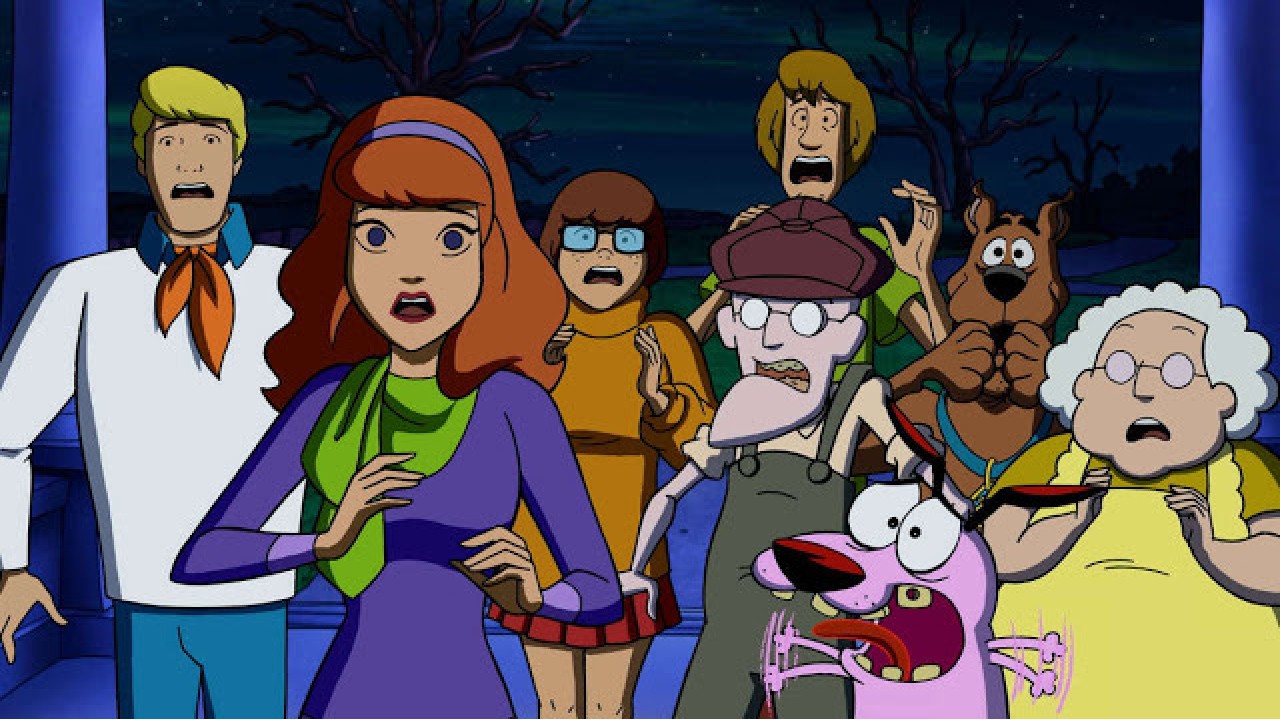 El tráiler del crossover de Scooby Doo y Coraje, el perro cobarde es alucinante 20 scooby doo coraje pelicula dvd crossover
