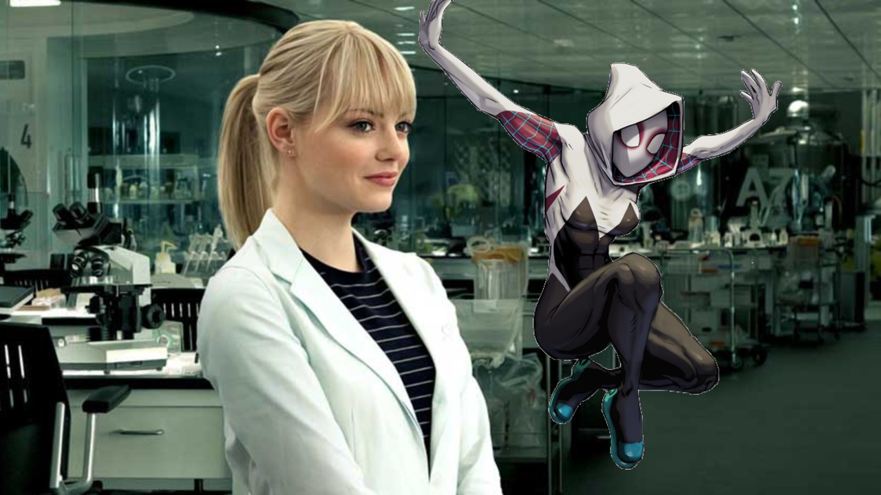 Marvel: Fanart ilustra al estilo del cómic a Emma Stone como Spider Gwen