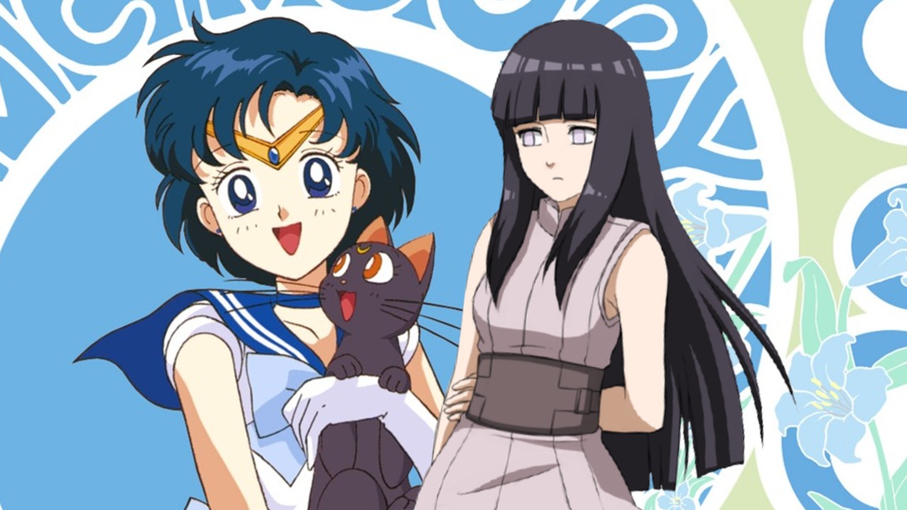 Sailor scout azul ami hinata naruto
