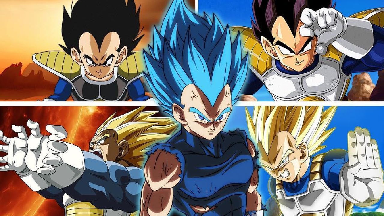 personajes de dragon ball vegeta