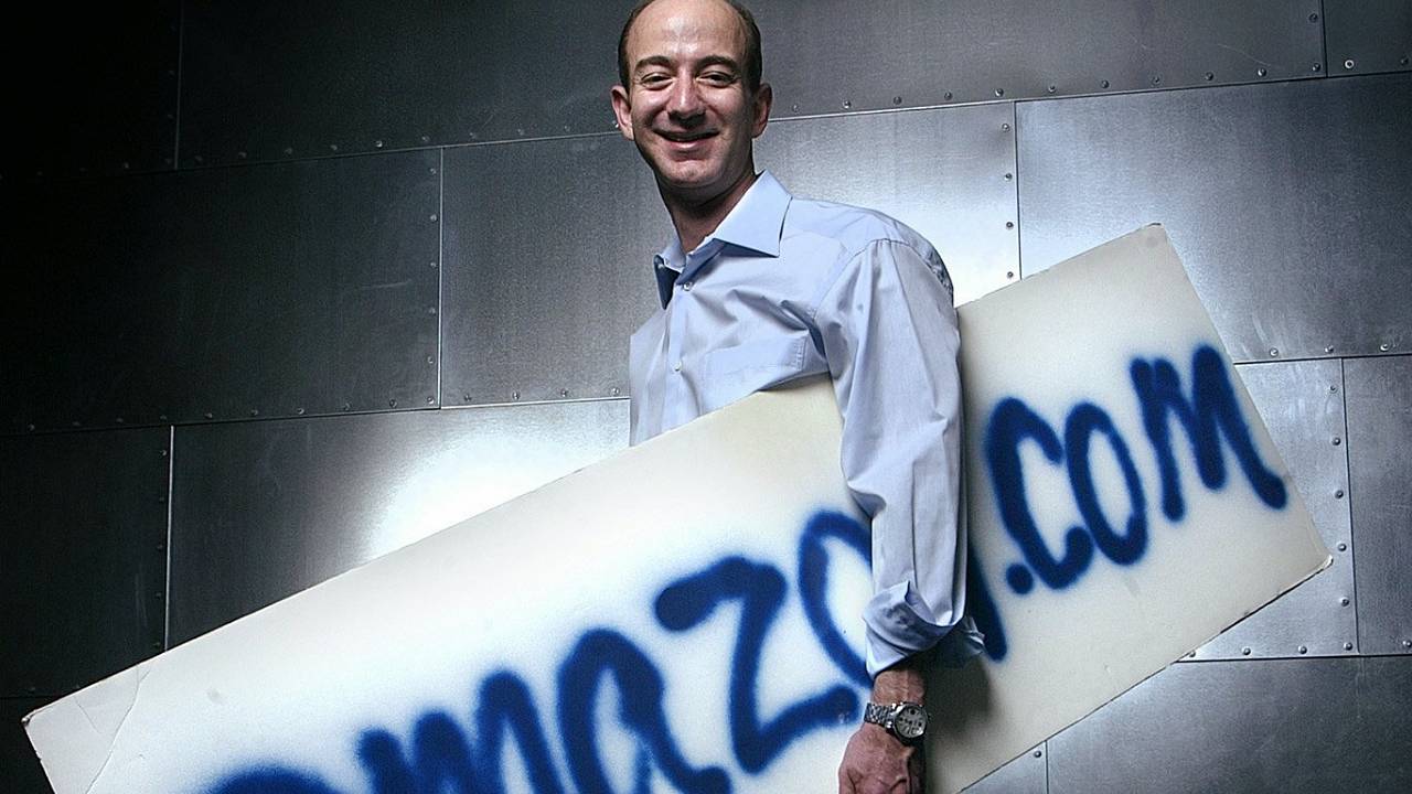 Jeff Bezos CEO Amazon Historia