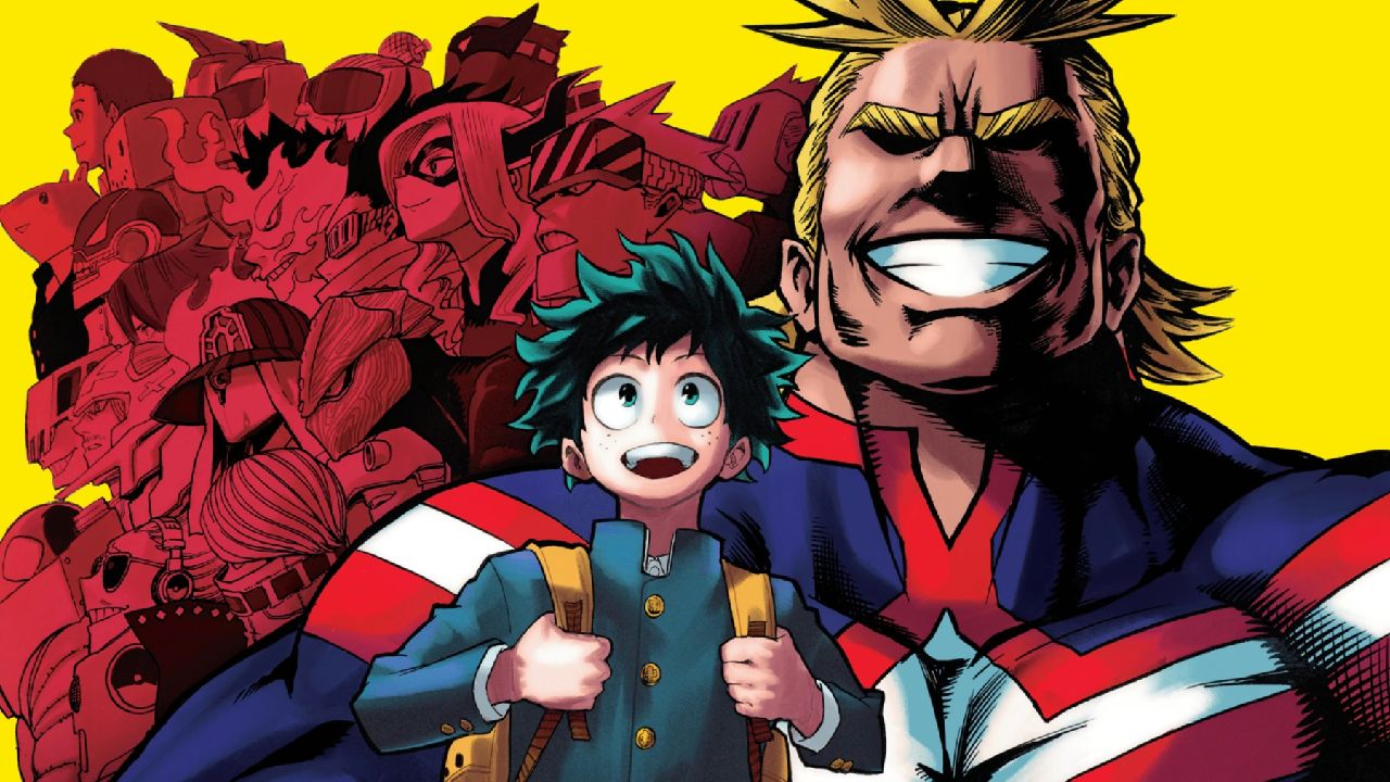 personajes de my hero academia manga color