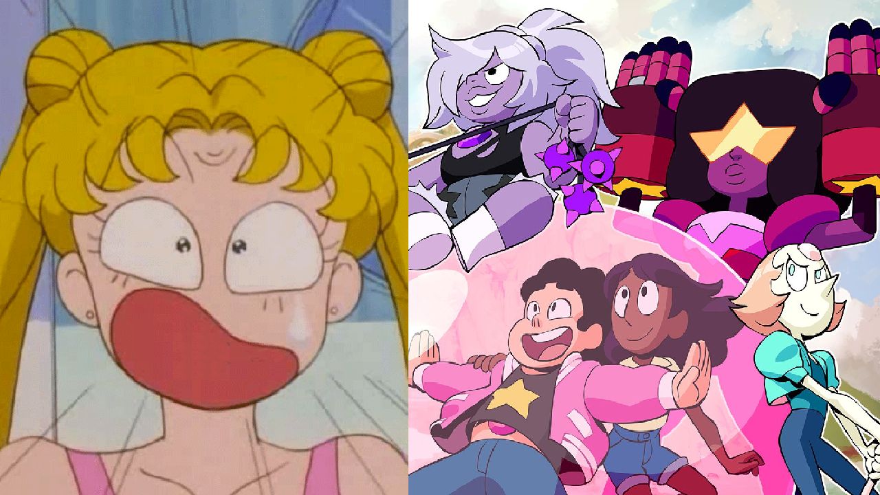 dibujos de sailor moon steven universe