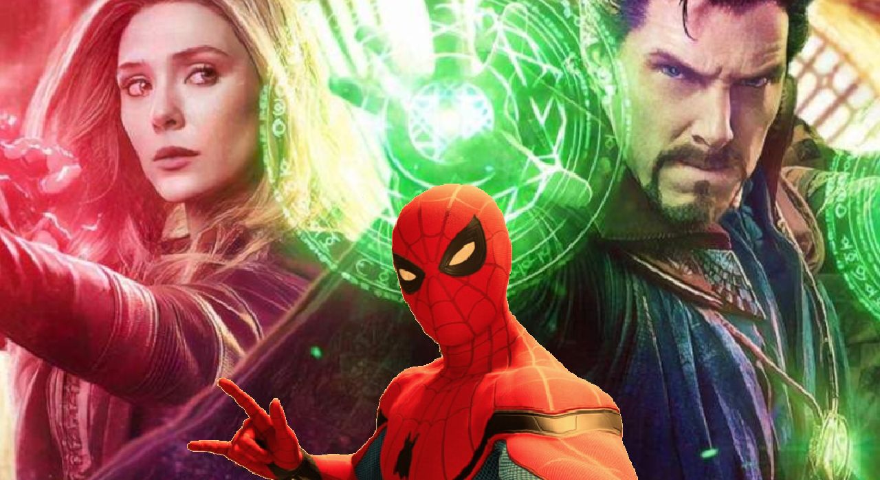 superheroes de marvel spiderman doctor strange bruja escarlata