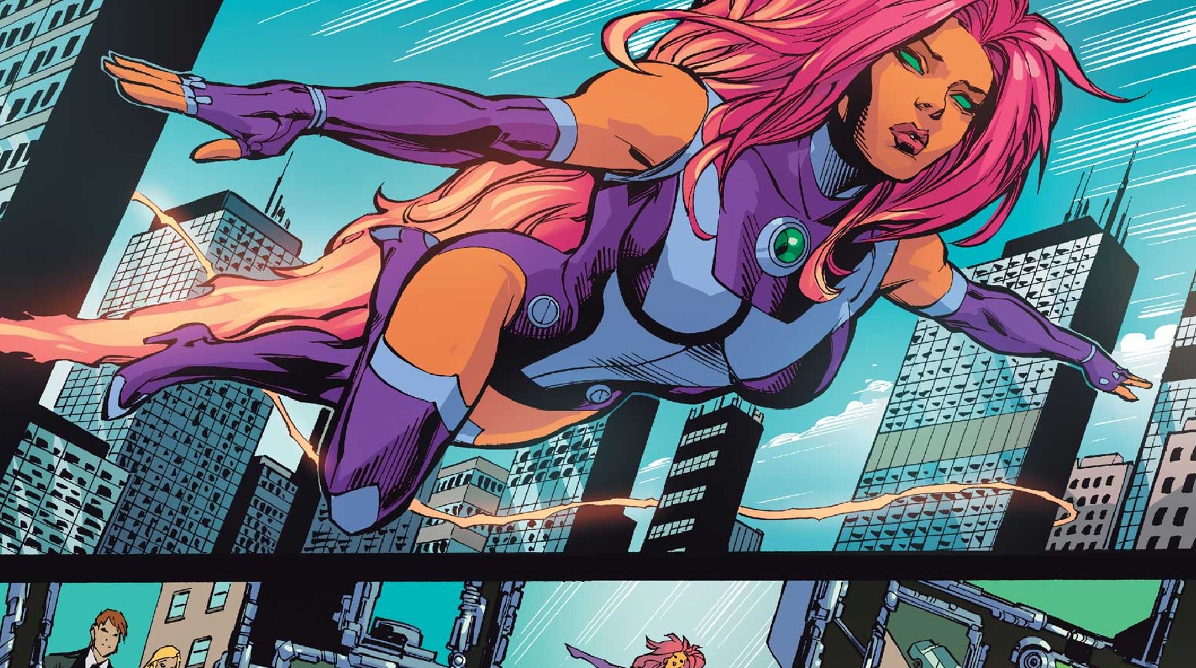 Teen Titans: Starfire cobra vida a través de este impactante cosplay