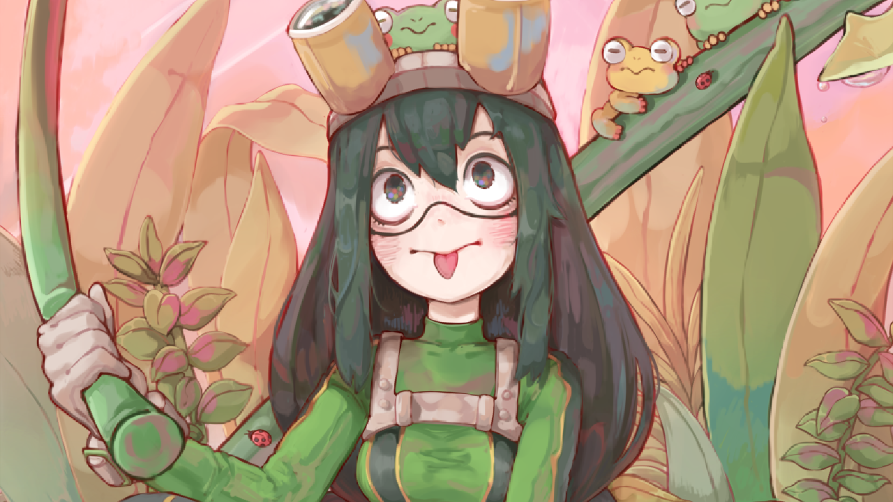 personajes de my hero academia froppy